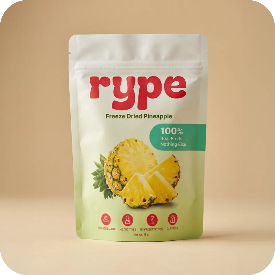 Freeze Dried Pineapple